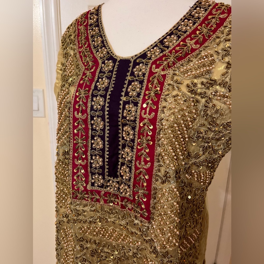 Beaded kameez